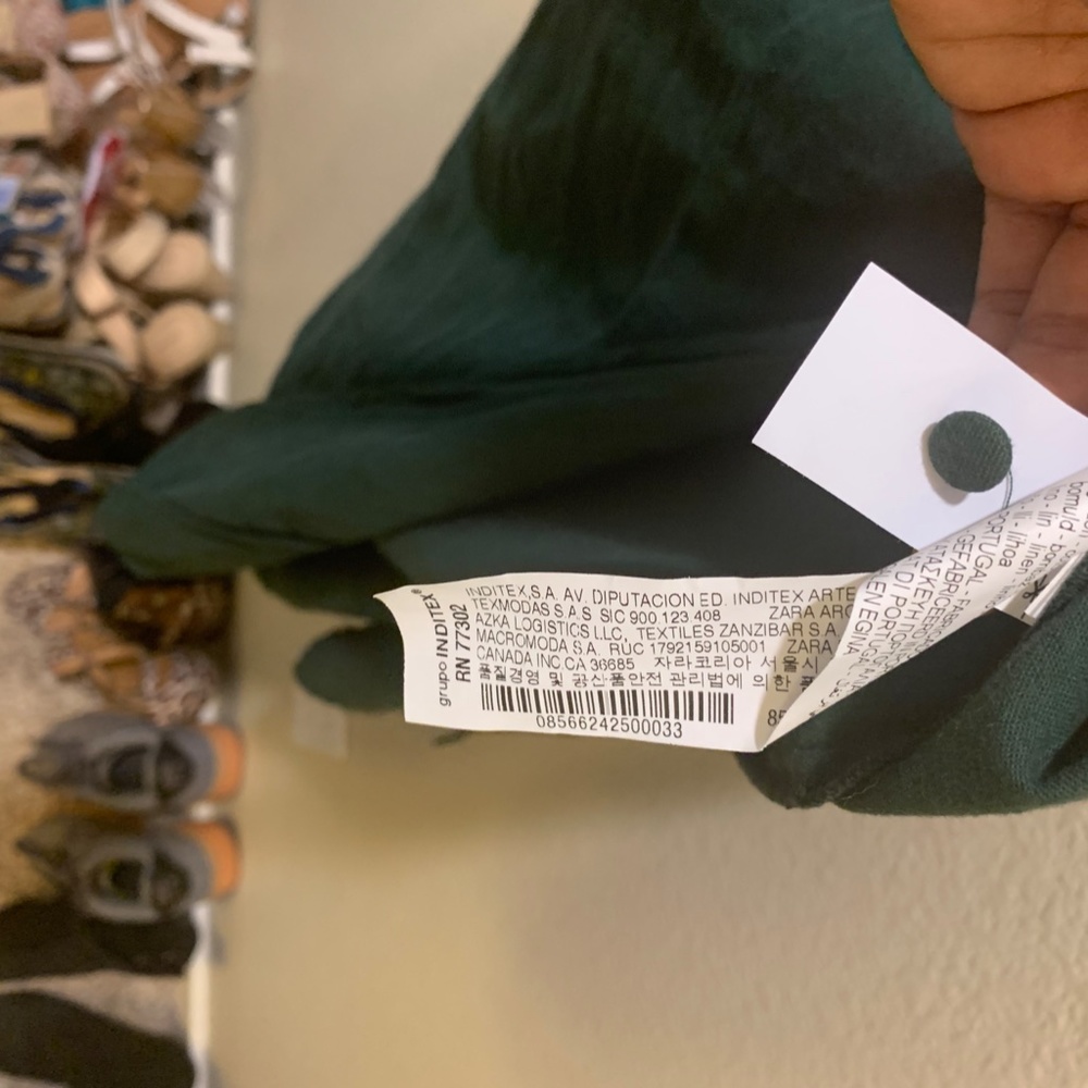 ZARA BUTTONED DRESS - Picture 5 of 6